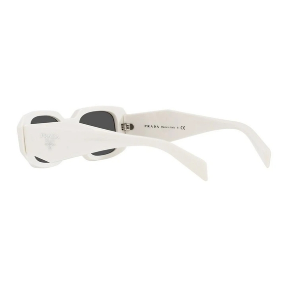 NEW PRADA WOMEN'S PR17WS 1425S0 SUNGLASSES WHITE PRADA PR 17WS EYEWEAR - Picture 8 of 10